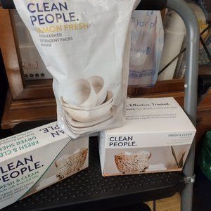 Clean People Laundry Pods, Dryer Sheets and Dishwasher Pods